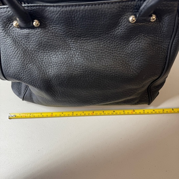 Kate Spade New York Black Leather Tote Bag - Picture 10 of 16